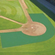 The 2-Piece Batting Cage Collar for Batting Practice Protection